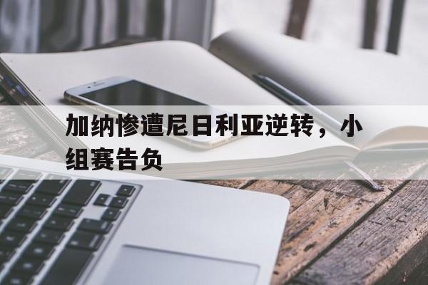 加纳惨遭尼日利亚逆转，小组赛告负