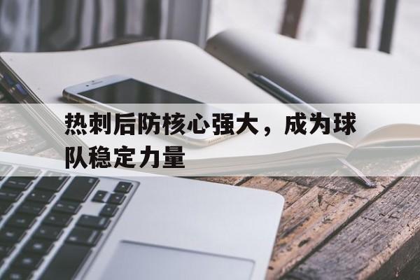 热刺后防核心强大，成为球队稳定力量
